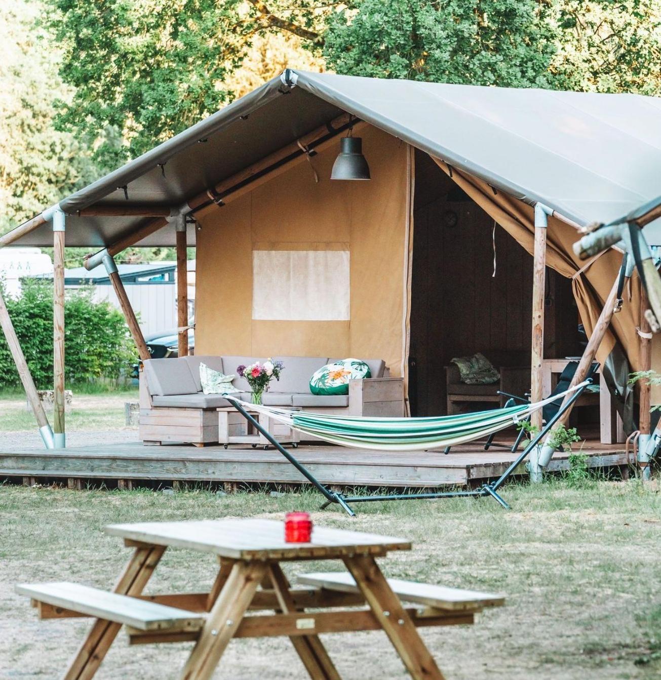 Glamping Holten Luxe Safaritent 2 Zewnętrze zdjęcie