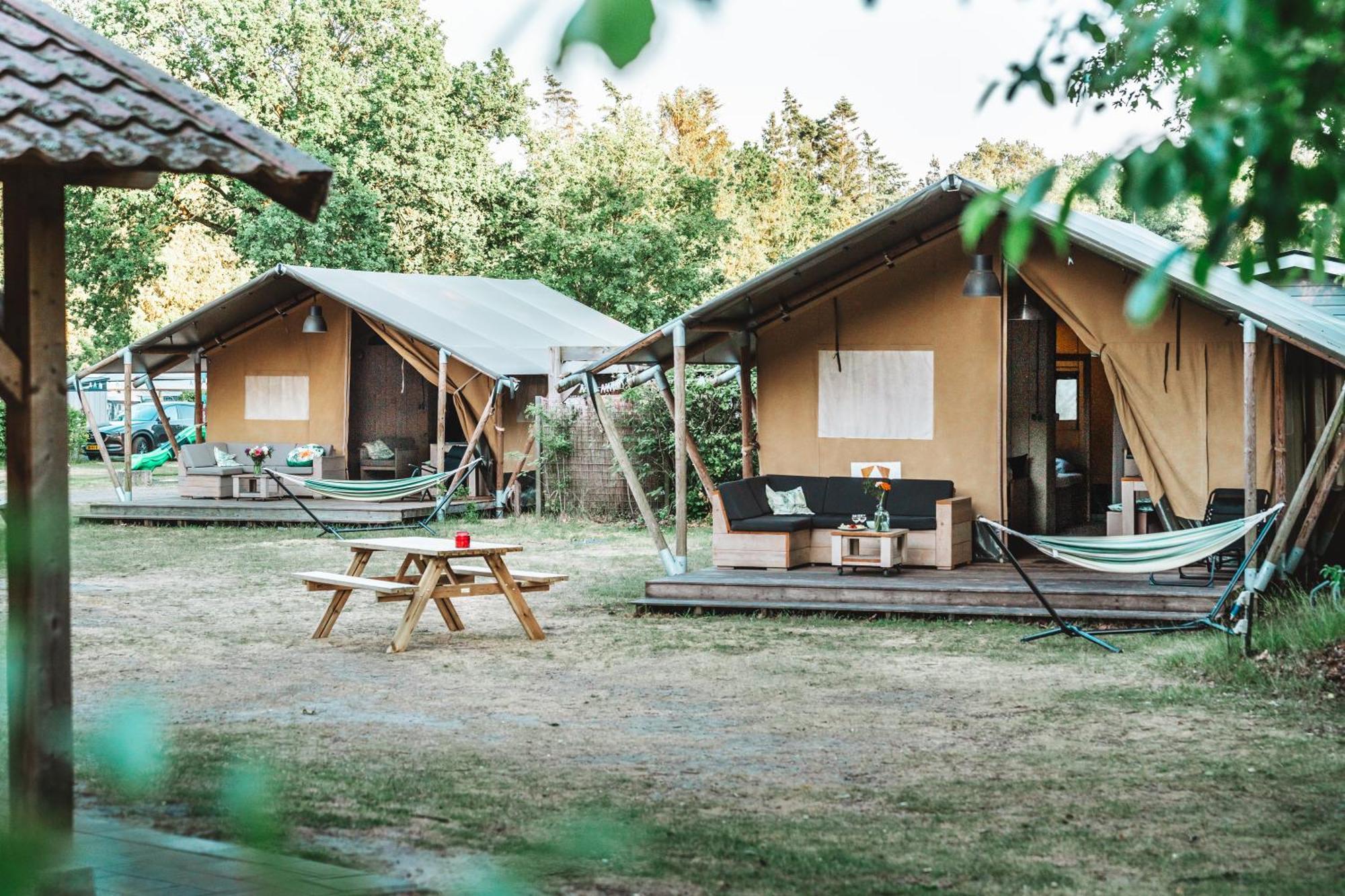 Glamping Holten Luxe Safaritent 2 Zewnętrze zdjęcie