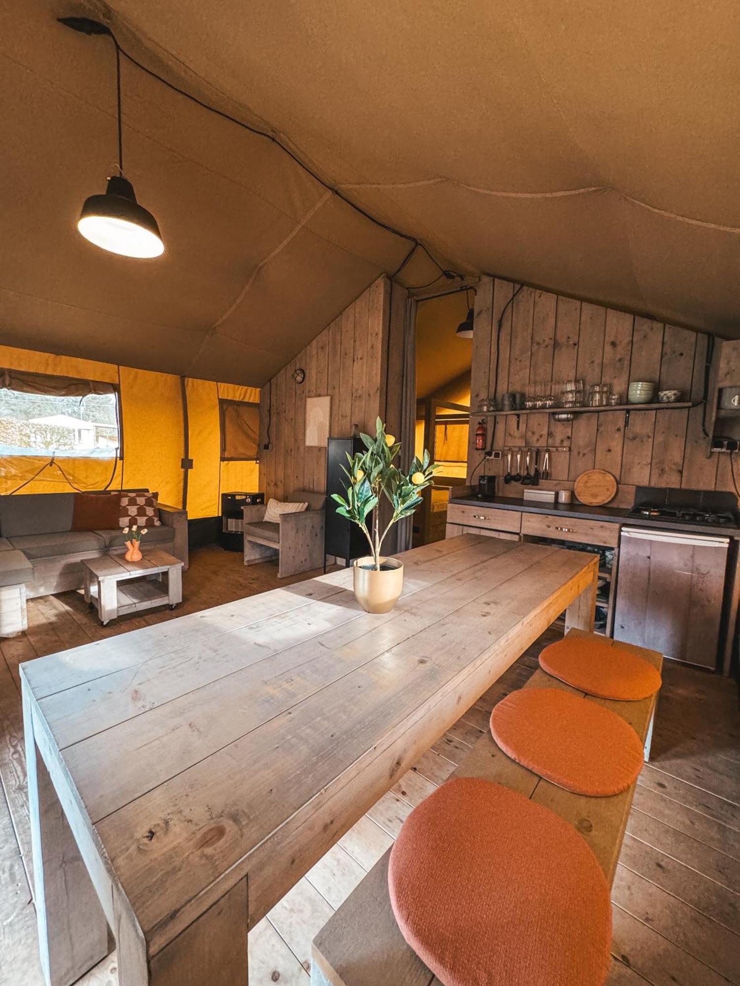 Glamping Holten Luxe Safaritent 2 Zewnętrze zdjęcie